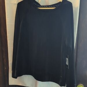Andrew Marc Black Sweatshirt for Women